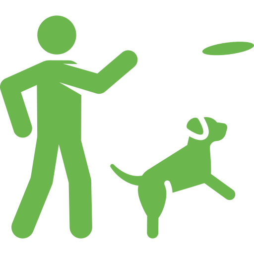 pictogramme jeu chien